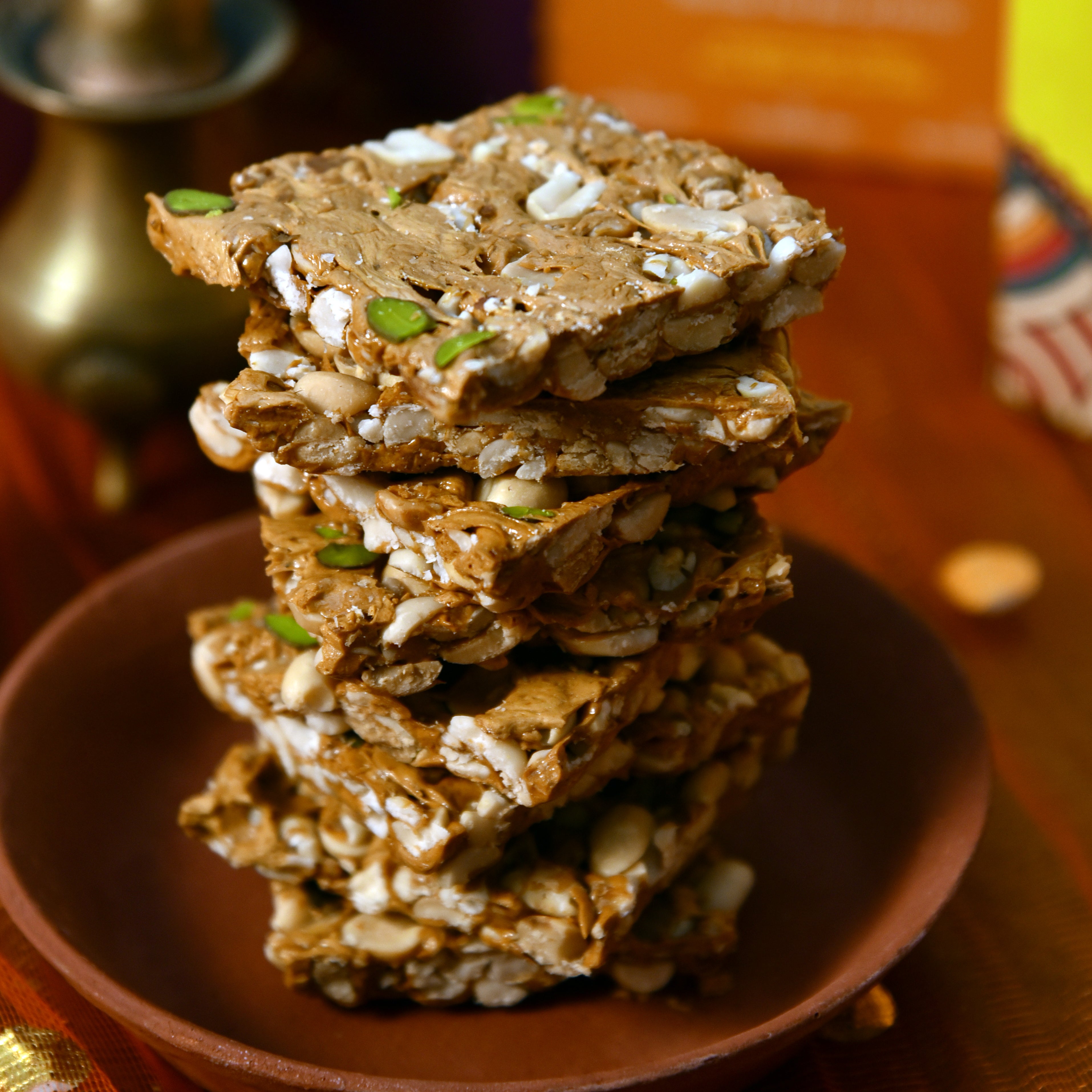 Peanut and Jaggery Chikki