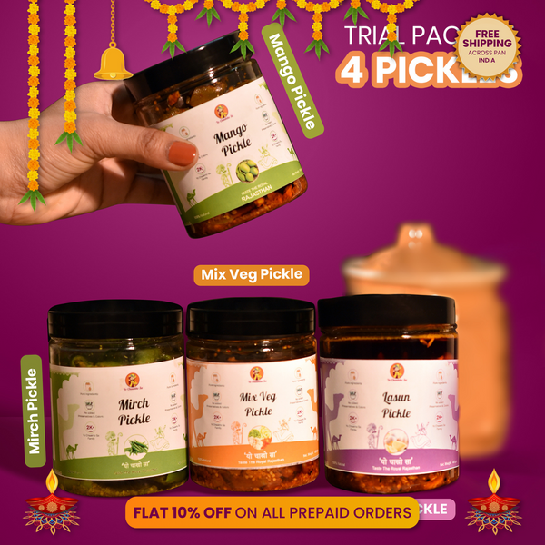 Trial Pack of 4 Pickles - 1