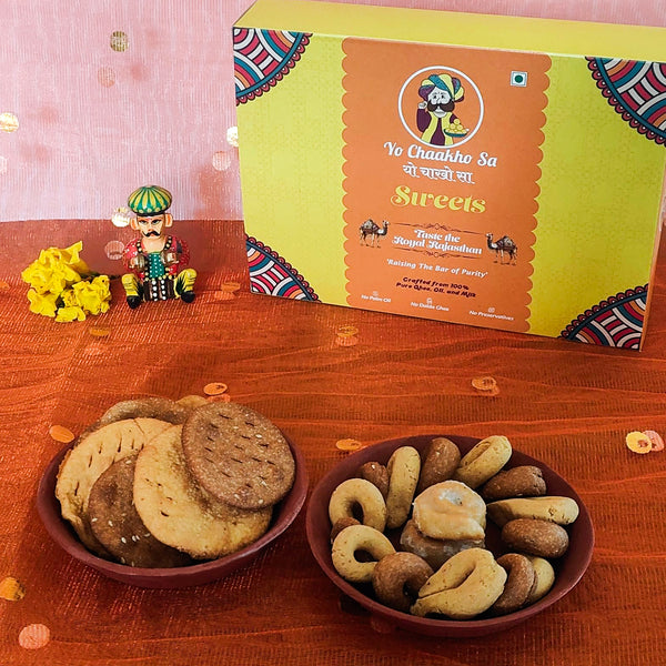 Gangaur Special Rajasthani Guna Papdi Pitara