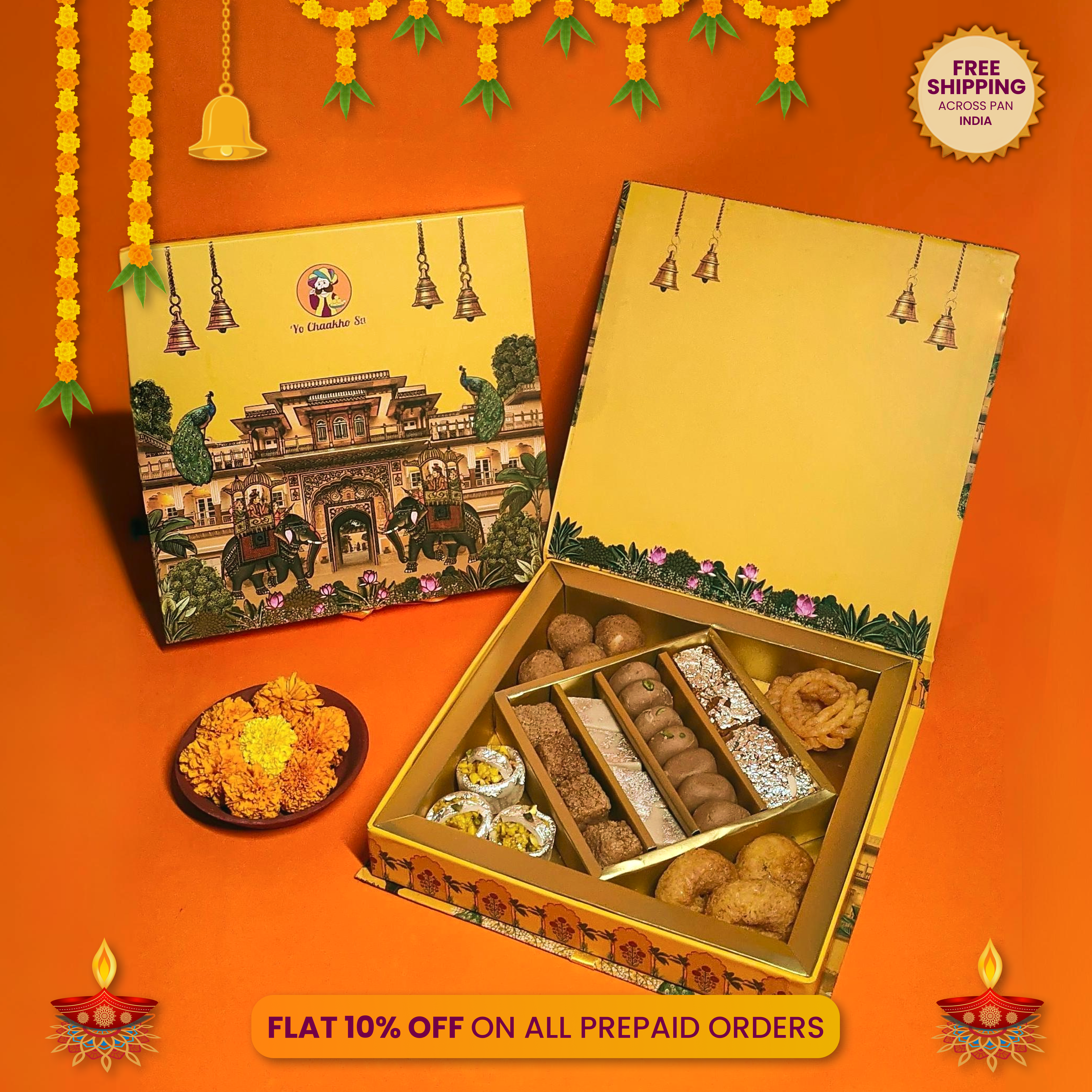 Maharani Pitara-Pack of 8 sweets-1 KG