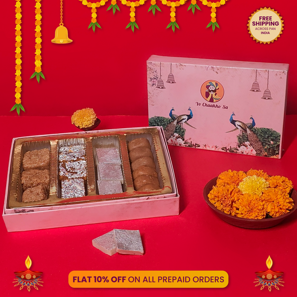 Manwar Pitara-Pack of 4 sweets-500 GM