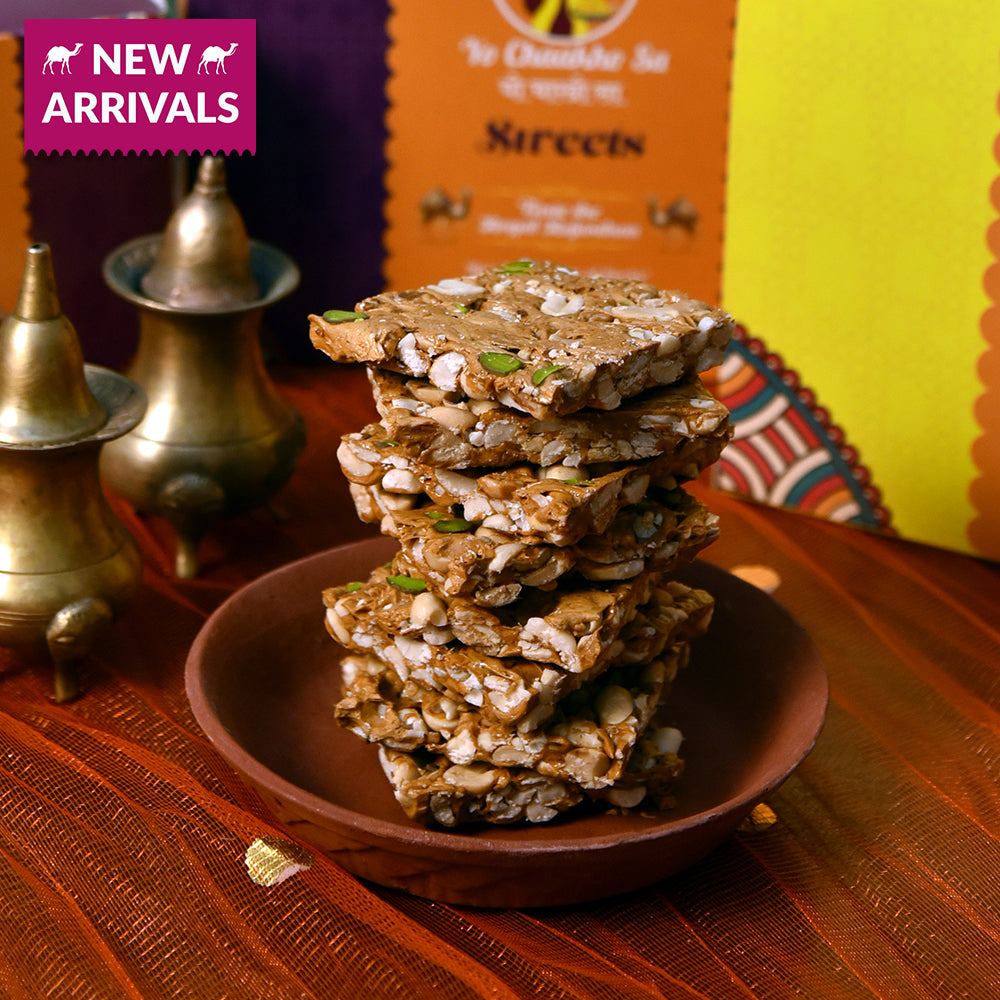 Peanut and Jaggery Chikki